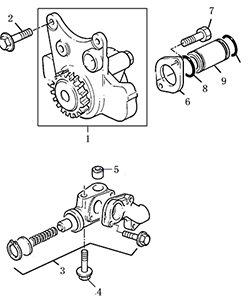 LOVOL Lubricating Oil Pump Fuel Injection 1003G 1003TG