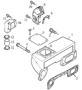 LOVOL Induction Exhaust System 1003G 1003TG 