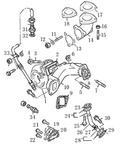 LOVOL Induction & Exhaust System 1003G 1003TG